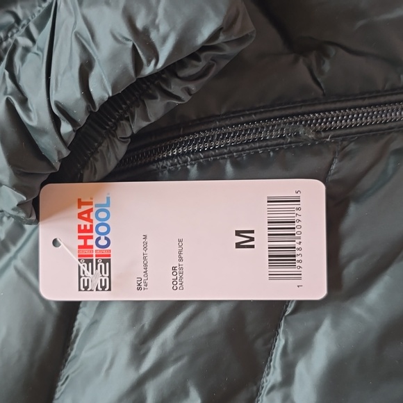 NWT 32° Ultra Lightweight Packable Puffer Jacket in Darkest Spruce size Medium - Picture 13 of 16
